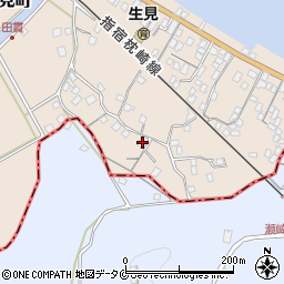 鹿児島県鹿児島市喜入生見町2965周辺の地図