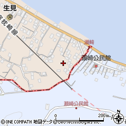 鹿児島県鹿児島市喜入生見町2889-2周辺の地図