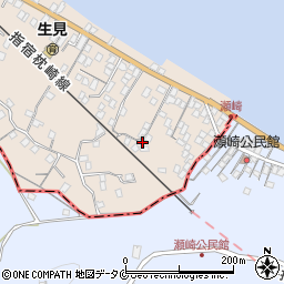 鹿児島県鹿児島市喜入生見町2890周辺の地図