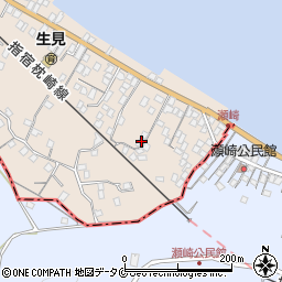 鹿児島県鹿児島市喜入生見町2925周辺の地図