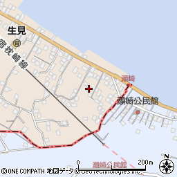 鹿児島県鹿児島市喜入生見町2881周辺の地図