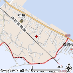 鹿児島県鹿児島市喜入生見町2944周辺の地図
