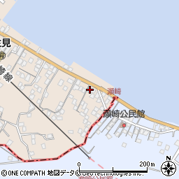 鹿児島県鹿児島市喜入生見町2944-2周辺の地図