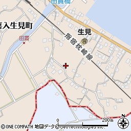 鹿児島県鹿児島市喜入生見町2984周辺の地図