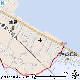 鹿児島県鹿児島市喜入生見町2868周辺の地図