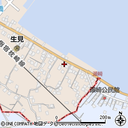 鹿児島県鹿児島市喜入生見町2874周辺の地図