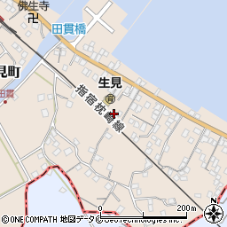 鹿児島県鹿児島市喜入生見町2842-1周辺の地図