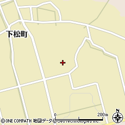鹿児島県枕崎市下松町190周辺の地図
