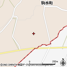 鹿児島県枕崎市駒水町335周辺の地図