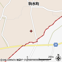 鹿児島県枕崎市駒水町331周辺の地図