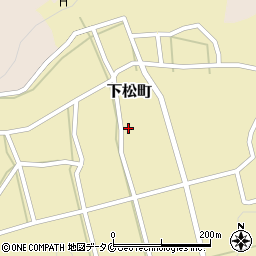 鹿児島県枕崎市下松町254周辺の地図