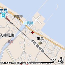 鹿児島県鹿児島市喜入生見町2832周辺の地図