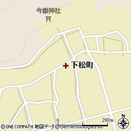 鹿児島県枕崎市下松町278周辺の地図