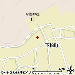 鹿児島県枕崎市下松町12周辺の地図