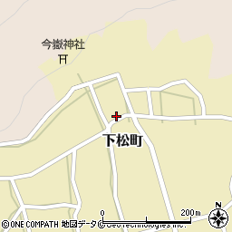 鹿児島県枕崎市下松町24周辺の地図