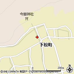 鹿児島県枕崎市下松町17周辺の地図