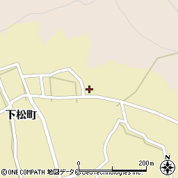 鹿児島県枕崎市下松町95周辺の地図