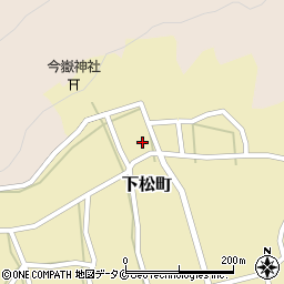 鹿児島県枕崎市下松町26周辺の地図