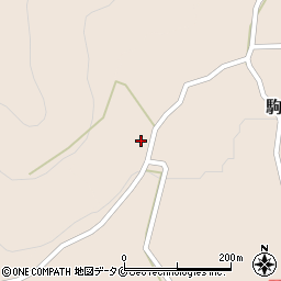 鹿児島県枕崎市駒水町176周辺の地図