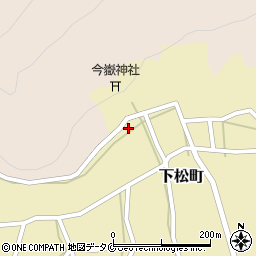 鹿児島県枕崎市下松町10周辺の地図