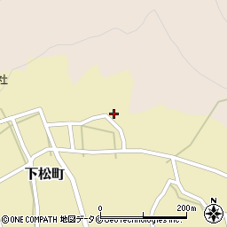 鹿児島県枕崎市下松町92周辺の地図
