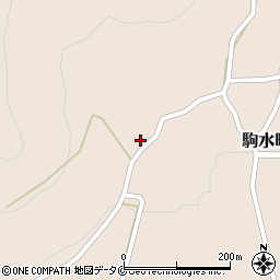 鹿児島県枕崎市駒水町3周辺の地図