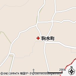 鹿児島県枕崎市駒水町113周辺の地図