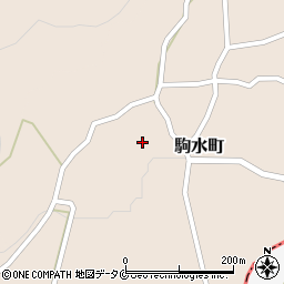 鹿児島県枕崎市駒水町114周辺の地図