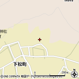 鹿児島県枕崎市下松町82周辺の地図