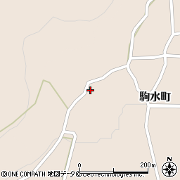 鹿児島県枕崎市駒水町126周辺の地図
