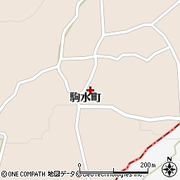 鹿児島県枕崎市駒水町395周辺の地図