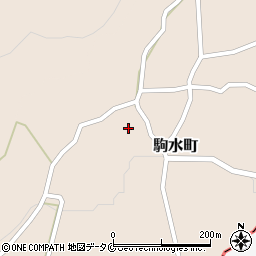 鹿児島県枕崎市駒水町117周辺の地図
