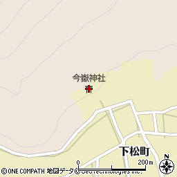 今嶽神社周辺の地図