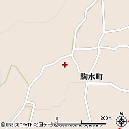 鹿児島県枕崎市駒水町121周辺の地図