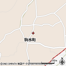 鹿児島県枕崎市駒水町397周辺の地図