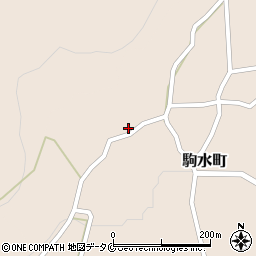 鹿児島県枕崎市駒水町16周辺の地図