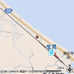 鹿児島県鹿児島市喜入生見町2716周辺の地図
