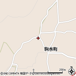 鹿児島県枕崎市駒水町120周辺の地図