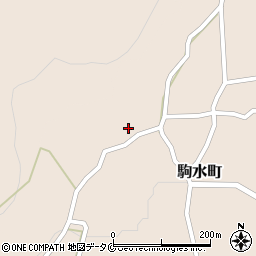 鹿児島県枕崎市駒水町17周辺の地図