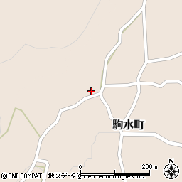 鹿児島県枕崎市駒水町21周辺の地図