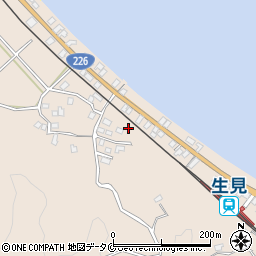 鹿児島県鹿児島市喜入生見町2724周辺の地図