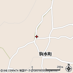 鹿児島県枕崎市駒水町95周辺の地図