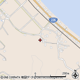 鹿児島県鹿児島市喜入生見町2660-1周辺の地図
