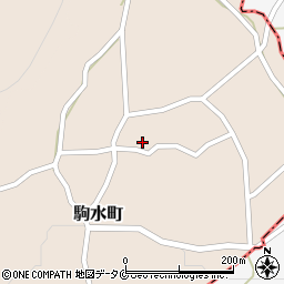 鹿児島県枕崎市駒水町407周辺の地図