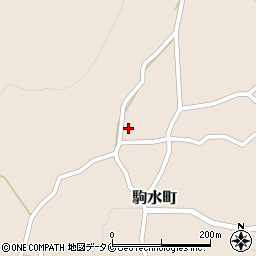 鹿児島県枕崎市駒水町92周辺の地図