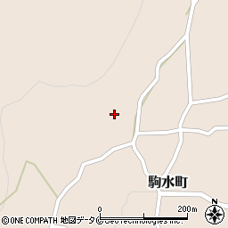 鹿児島県枕崎市駒水町36周辺の地図