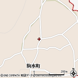 鹿児島県枕崎市駒水町89周辺の地図