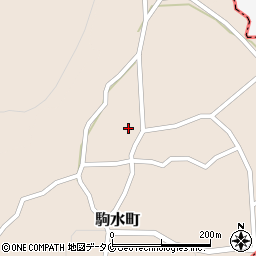 鹿児島県枕崎市駒水町87周辺の地図