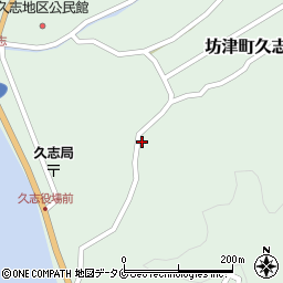 鹿児島県南さつま市坊津町久志2793周辺の地図