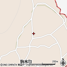 鹿児島県枕崎市駒水町420周辺の地図